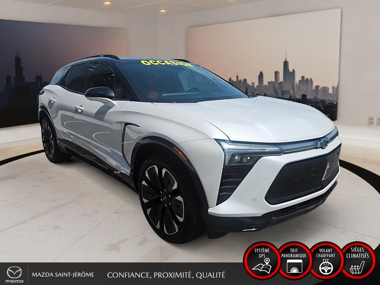 2025 Chevrolet Blazer EV White Ste-Agathe des Monts - photo #3