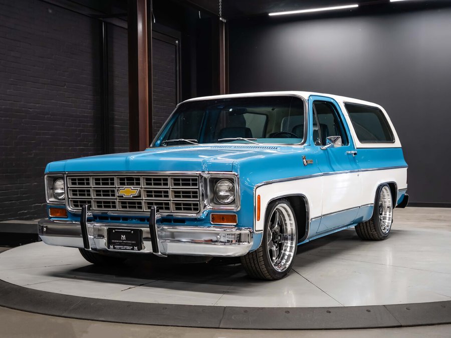 1978 Chevrolet K5 Blazer 1978 Blue