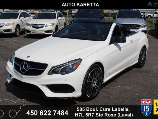 2017 Mercedes-Benz Classe-E 2017 White