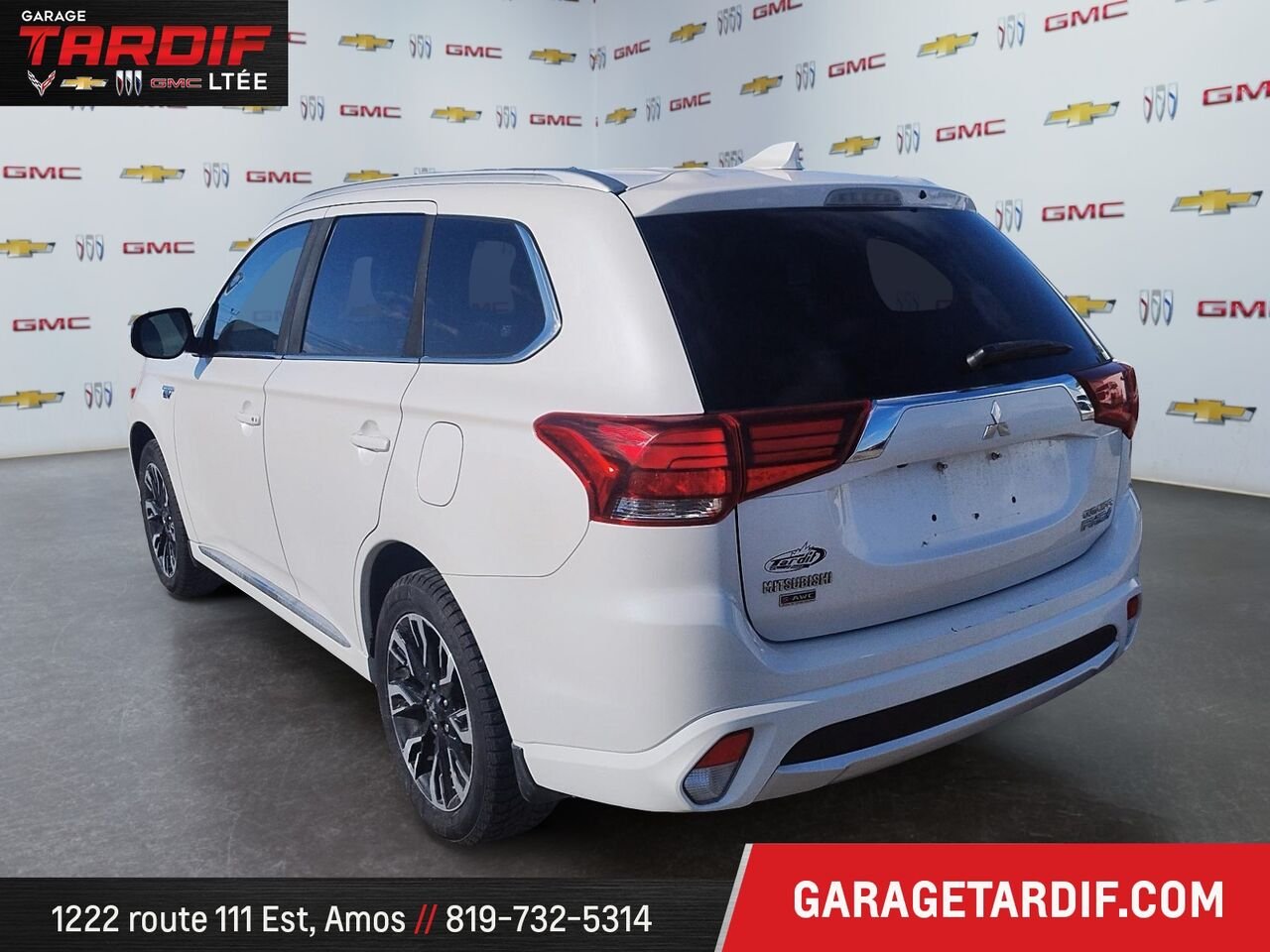 Mitsubishi Outlander PHEV 46477A 2018 Blanc Amos - photo #3