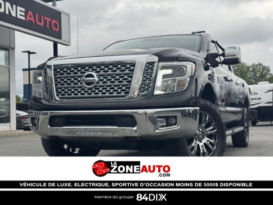 Nissan Titan XD Cummins 2016 2016 Noir