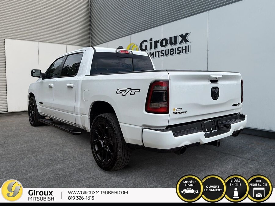 2023 RAM SPORT GT Sport cabine d'équipe 4x4 caisse de 5 pi 7 po White