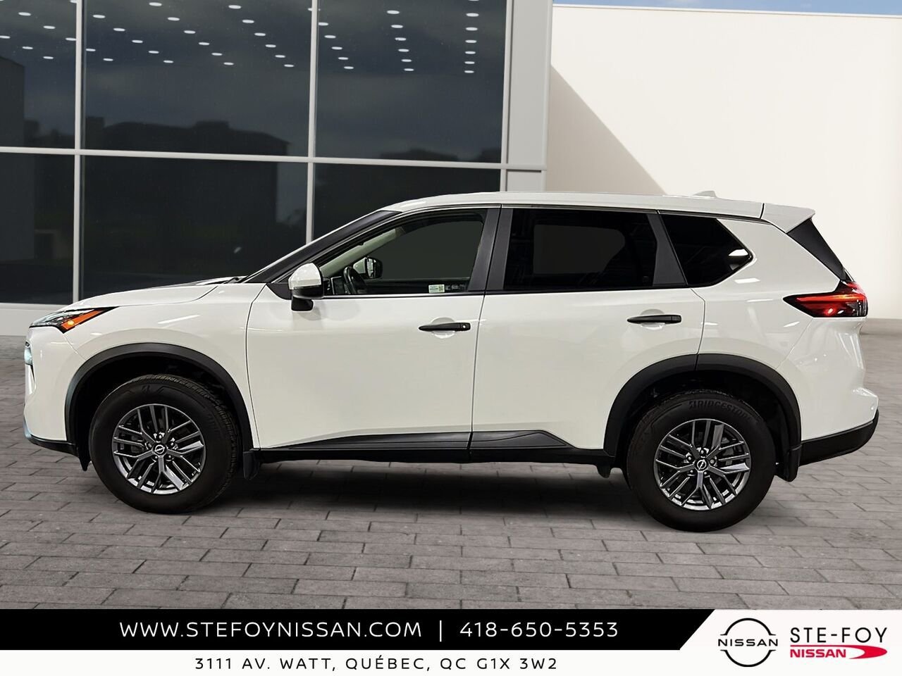 Nissan Rogue S 2024 Blanc Ste-Foy - photo #4
