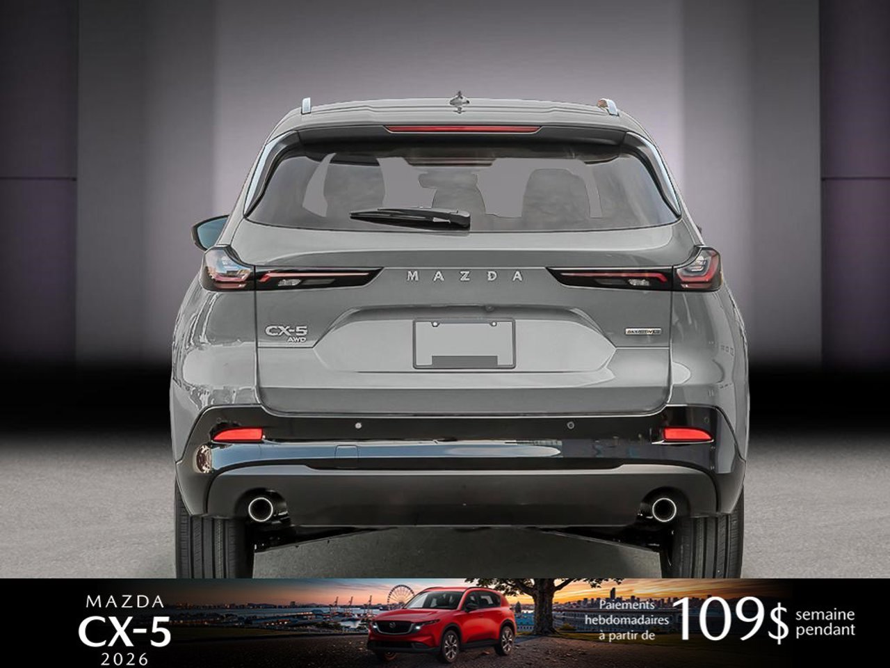Mazda CX-5 JM3KMCHA8T0200616 2026 Gris aéro métallisé Mirabel - photo #4