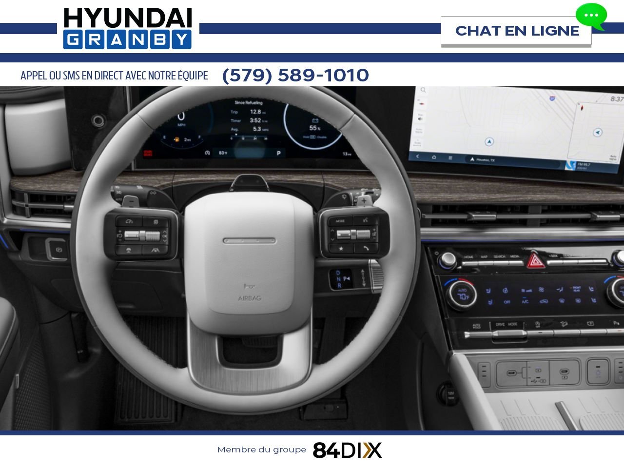 HYUNDAI Santa Fe 2025 Noir de l'aube Granby - photo #7