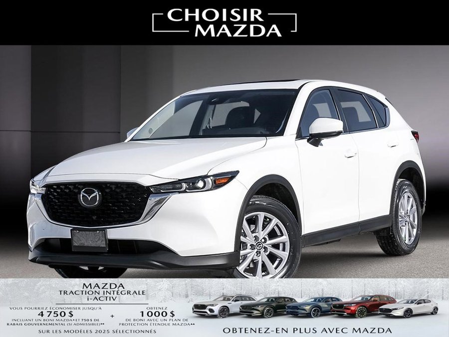 Mazda CX-5 2025 2025 Blanc rhodium métallisé