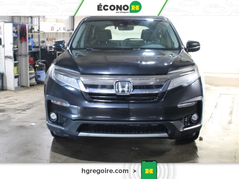 Honda Pilot R3693A | TOURING CUIR TOIT CAMERA BLUETOOTH SIEGES CHAUFFAN 2019 Noir Laval - photo #1
