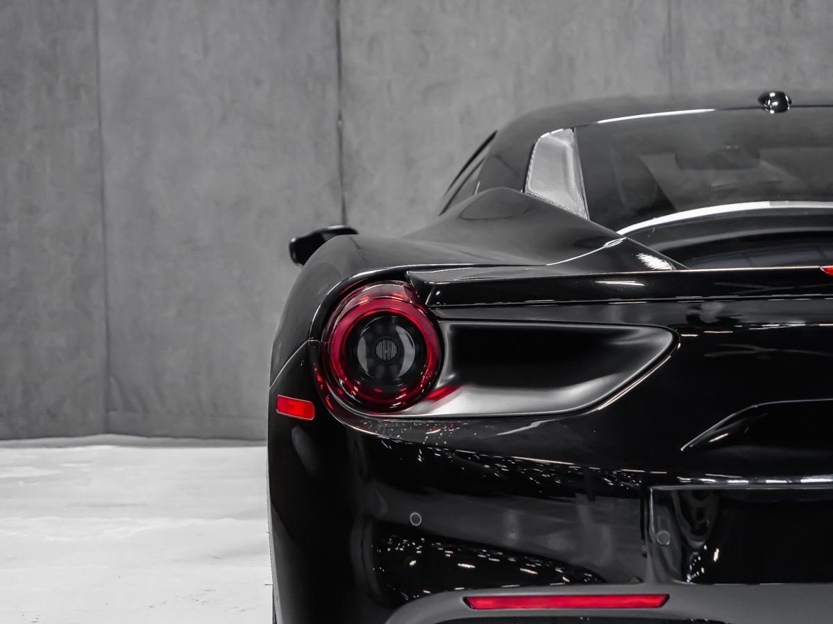 2016 Ferrari 488 GTB Black Montreal - photo #16