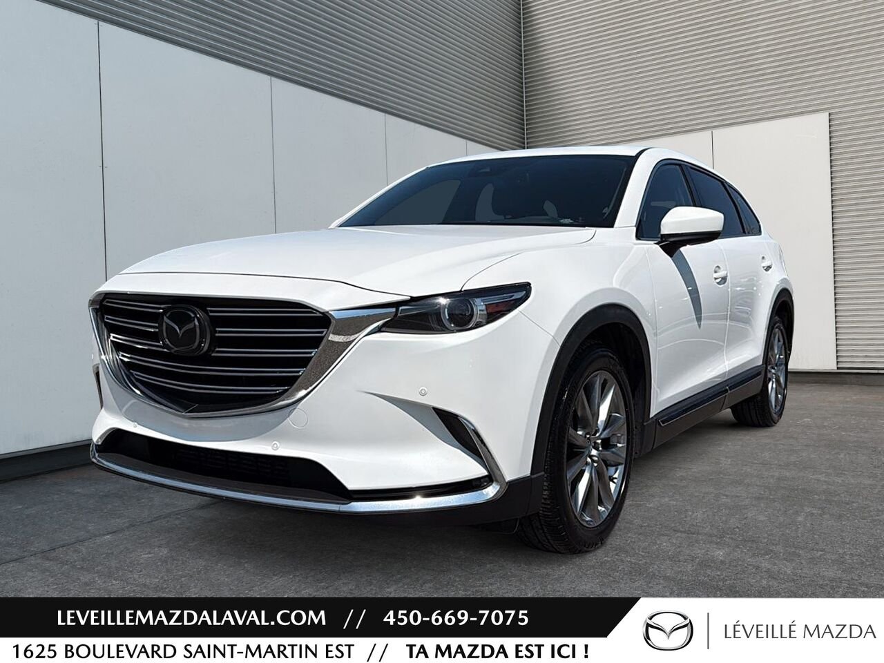 2018 Mazda CX-9 GT TI White Laval - photo #0