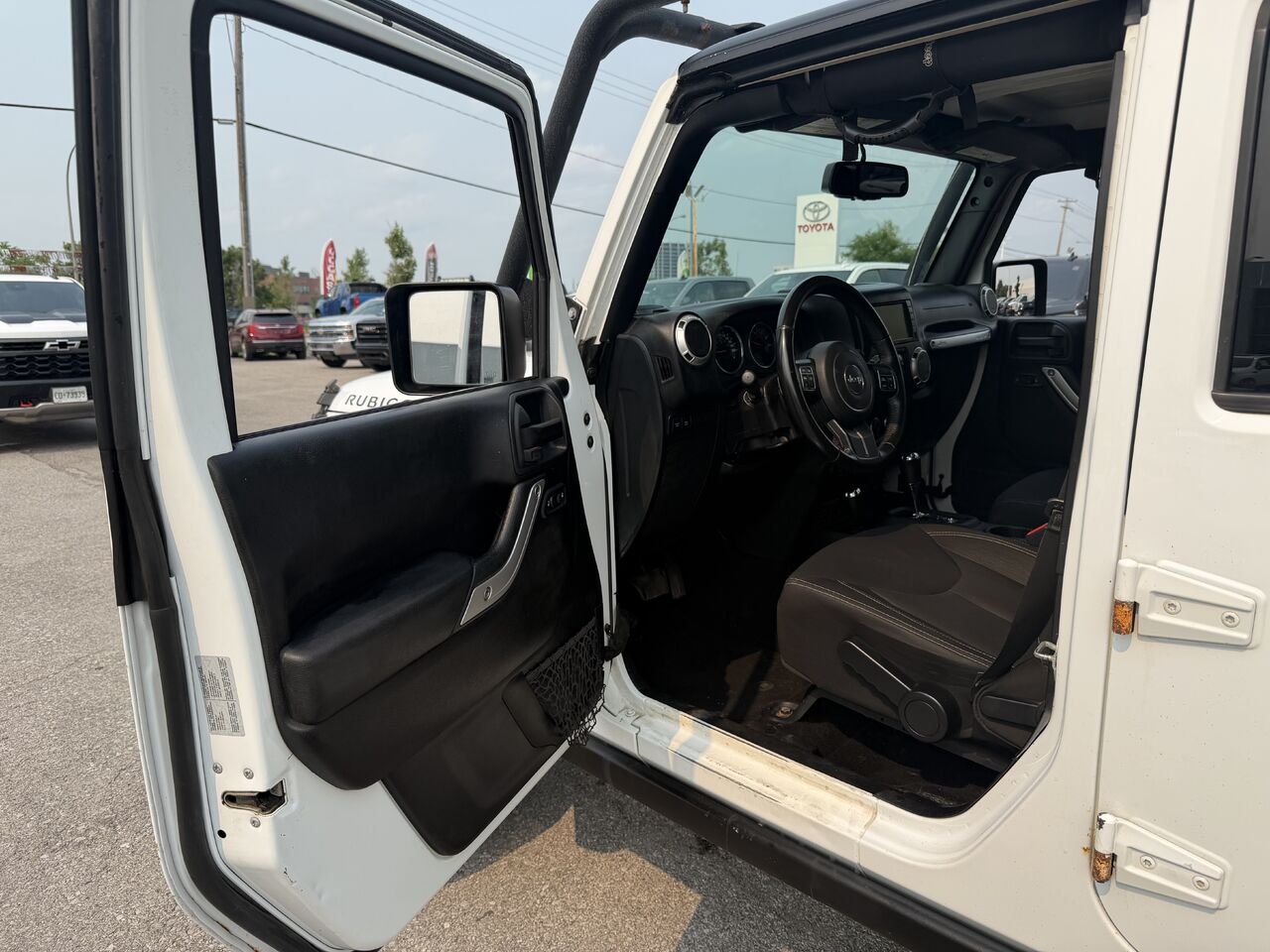 2016 JEEP WRANGLER UNLIMTED RUBICON Modèle Rubicon 4 portes traction intégrale White Ottawa & Gatineau - photo #1