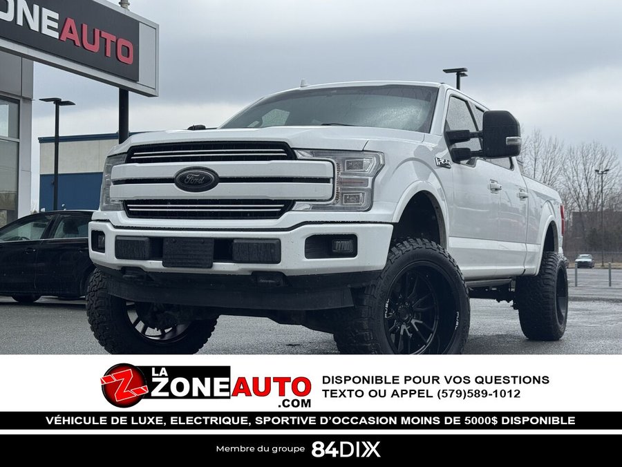 2018 Ford F-150 Lariat 2018 White