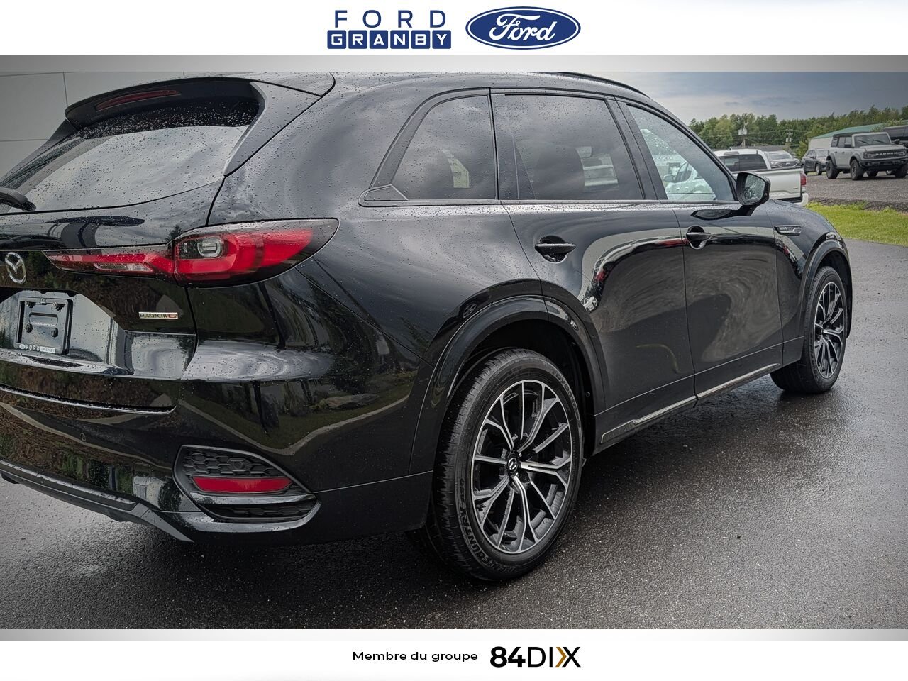 Mazda CX-70 hybride léger 2025 Noir Granby - photo #6