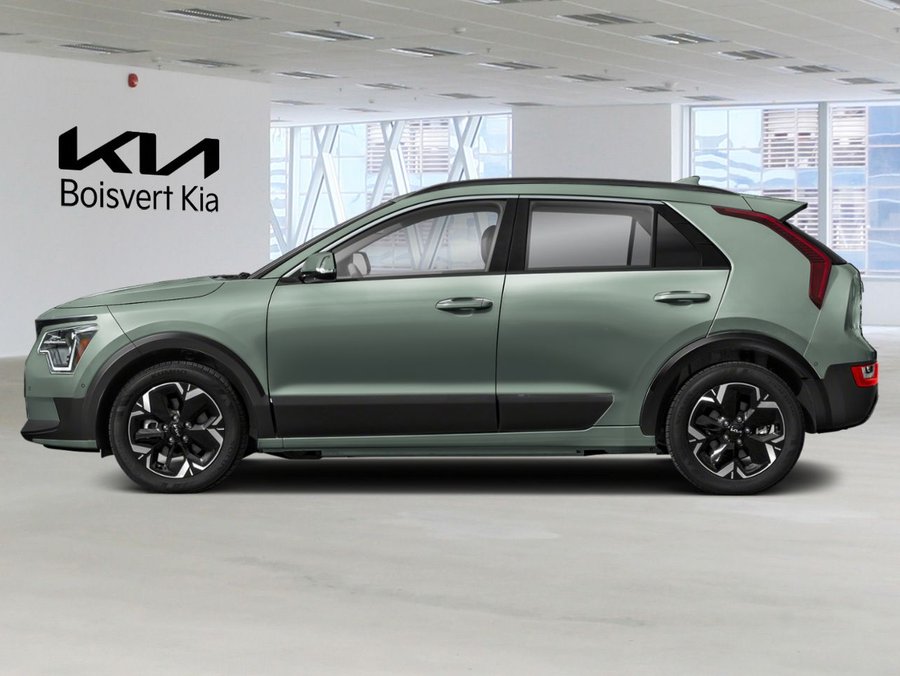 Kia Niro électrique 2026 2026 Vert paysage urbain