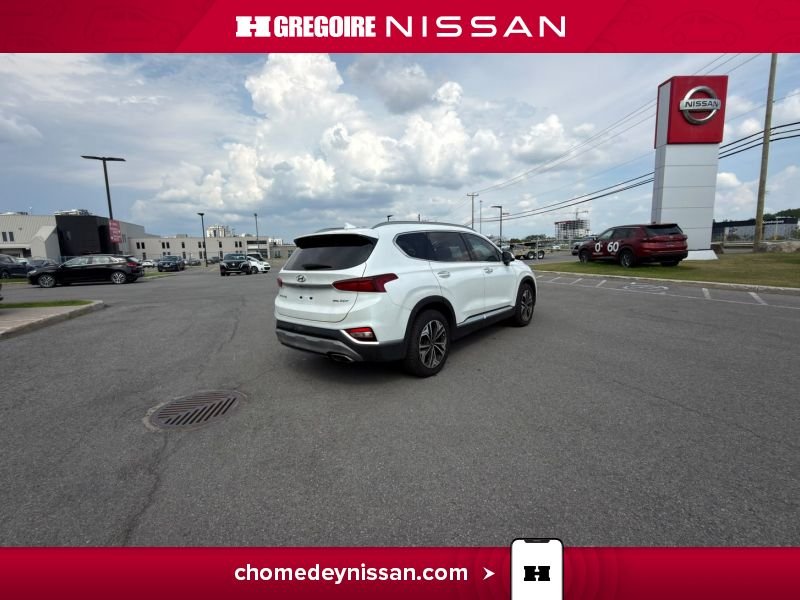 Hyundai Santa Fe 2019 Blanc Laval - photo #10