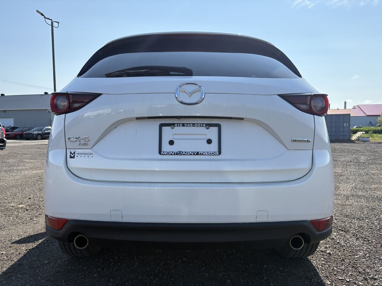 2021 Mazda CX-5 GS TI White Montmagny - photo #4