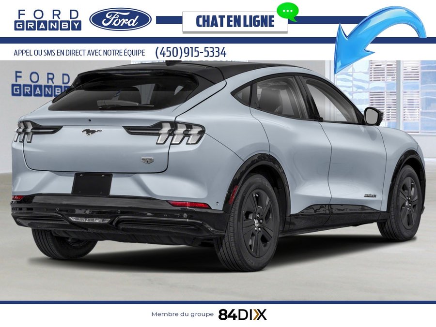 2025 Ford Mustang Mach-E Glacier Grey Metallic Tri-Coat