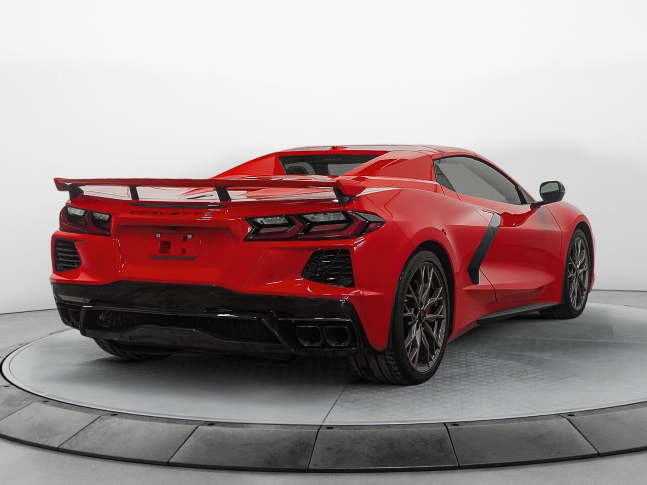 CHEVROLET CORVETTE STINGRAY CABRIOLET Stingray 3LT Groupe Z51 2025 Rouge Sherbrooke - photo #3