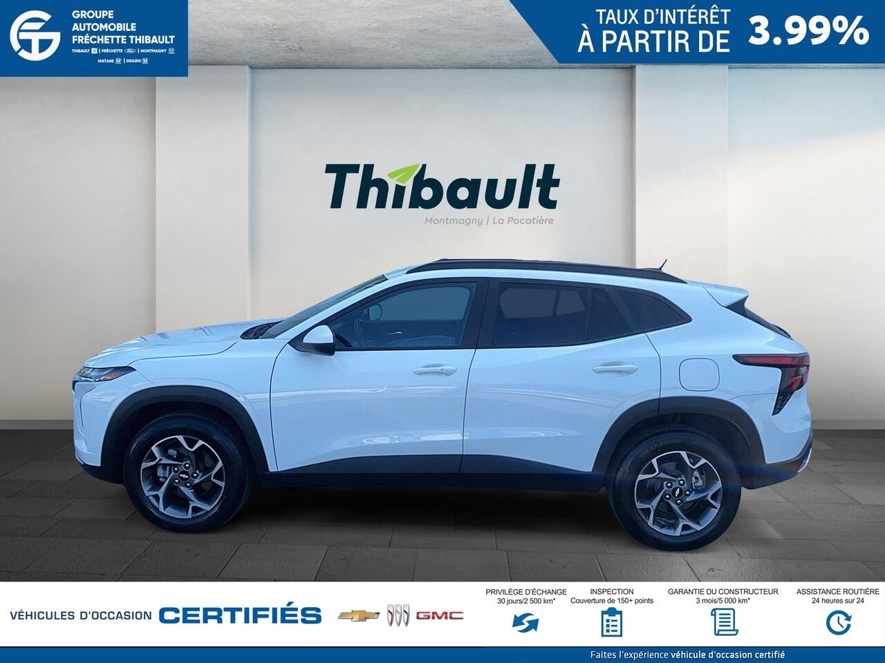 2025 CHEVROLET TRAX Traction avant 4 portes LT White Montmagny - photo #4