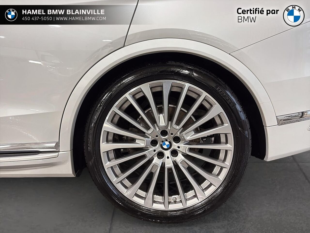 BMW X7 xDrive40i véhicule d'activités sportives 2022 Blanc Blainville - photo #6