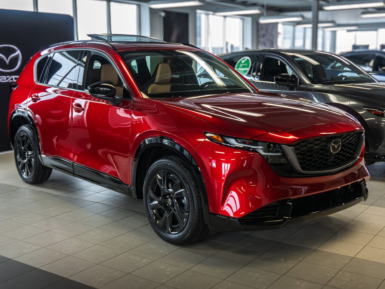 MAZDA CX-5 2616 | GT TI 2026 Rouge vibrant cristal métallisé Val-d'Or - photo #1