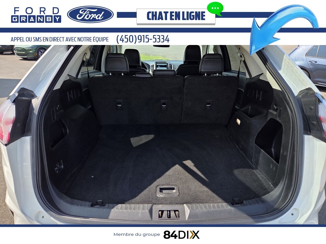 Ford Edge 2022 Blanc Granby - photo #23