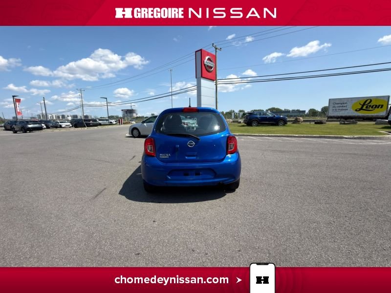 Nissan MICRA CR7081 | SV * Caméra * A/C * Bluetooth * Groupe Électrique 2019 Bleu Laval - photo #8