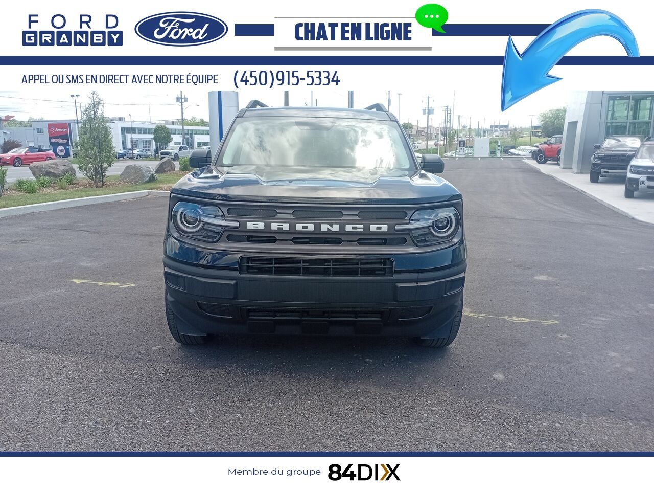 Ford BRONCO SPORT 2024 Noir Granby - photo #2