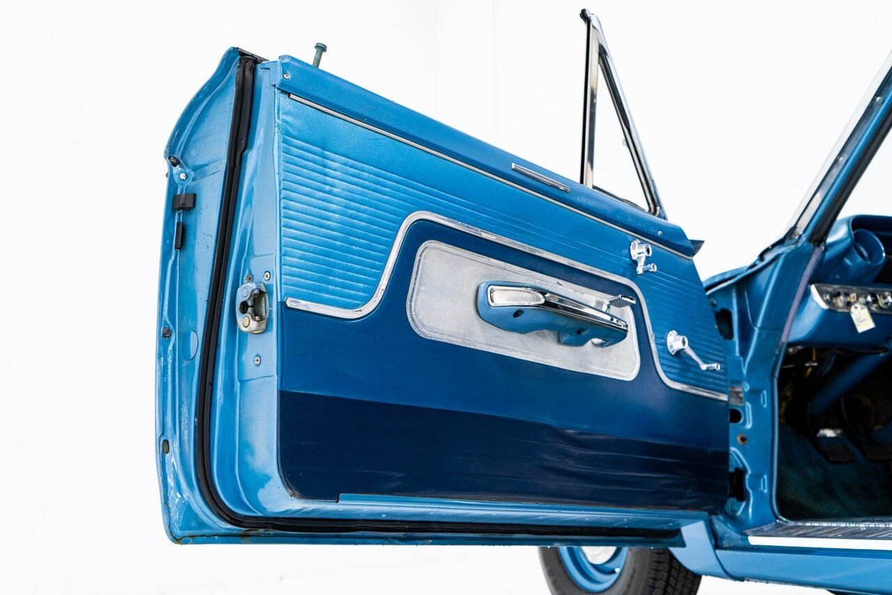 Ford Galaxie 500 *PRIX EN USD* 406 Cu In TriPower 4-Speed Convertible 1963 Bleu Montréal - photo #22