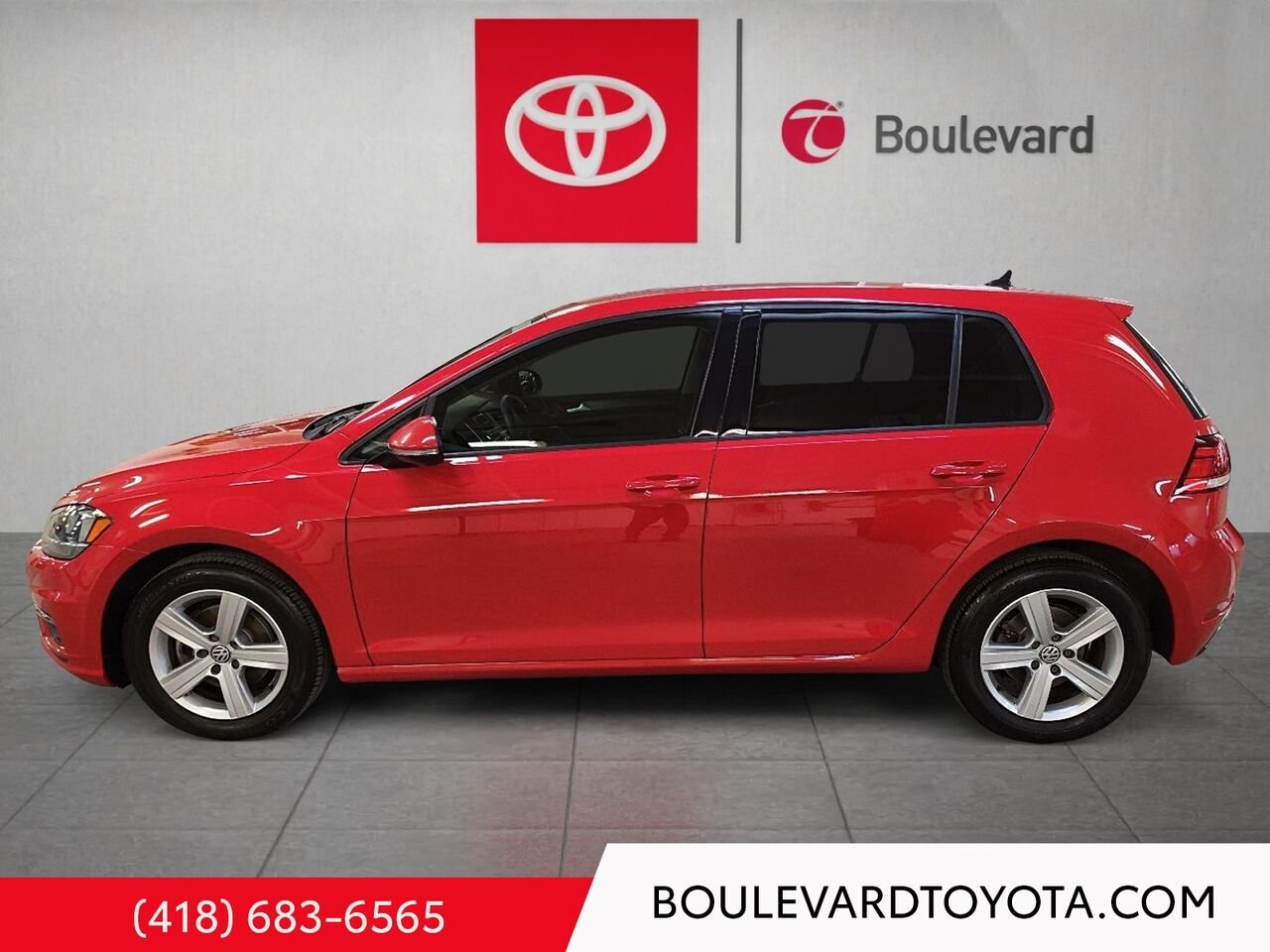 Volkswagen Golf 100057A-59 | COMFORTLINE 5 PORTES AVEC BOÎTE MANUELLE 2021 Rouge Québec - photo #5