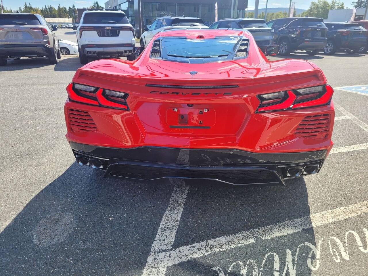 2026 Chevrolet Corvette Stingray coupé 2 portes avec 2LT TORCH RED Thetford Mines - photo #3