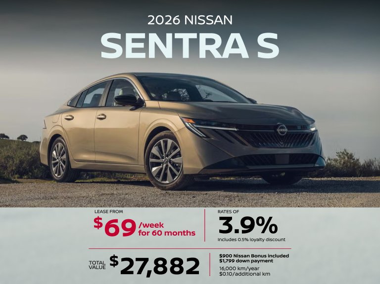 Nissan blainville Accueil juillet Sentra S