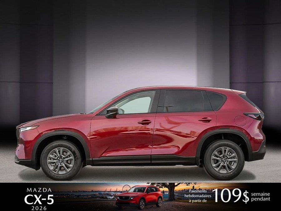 Mazda CX-5 2026 2026 Rouge vibrant cristal métallisé