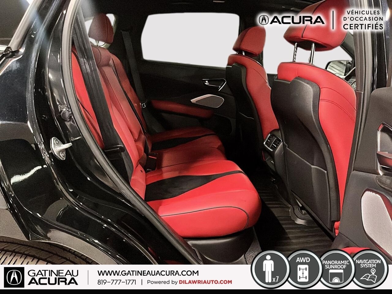 Acura RDX A-Spec SH-AWD 2023 Noir Gatineau - photo #20