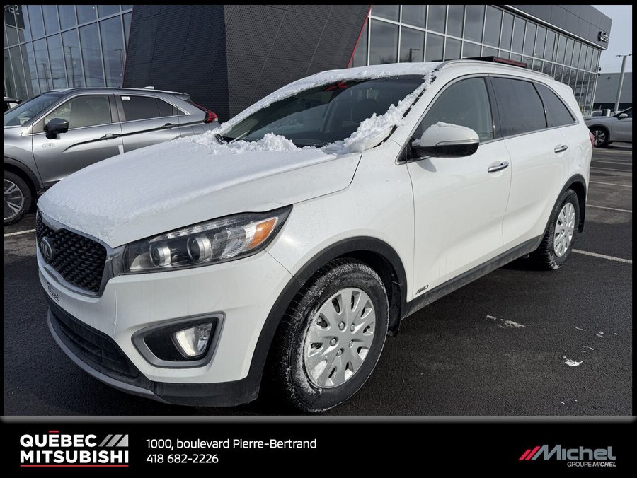 2018 Kia Sorento EX Turbo Awd, 7 passagers, Attache remorque White