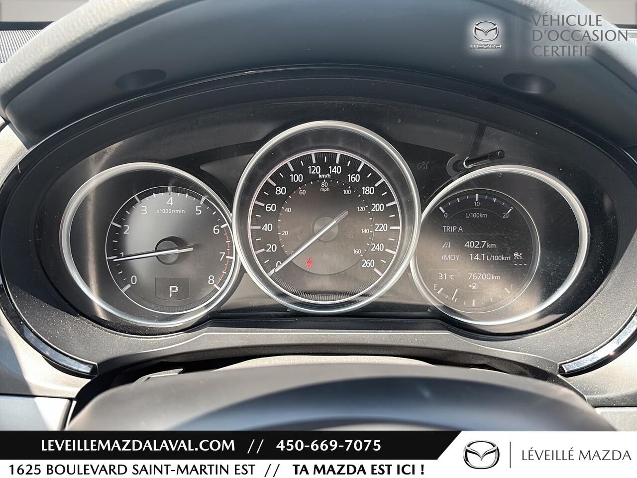 Mazda CX-9 GS TI 2023 Gris Laval - photo #13