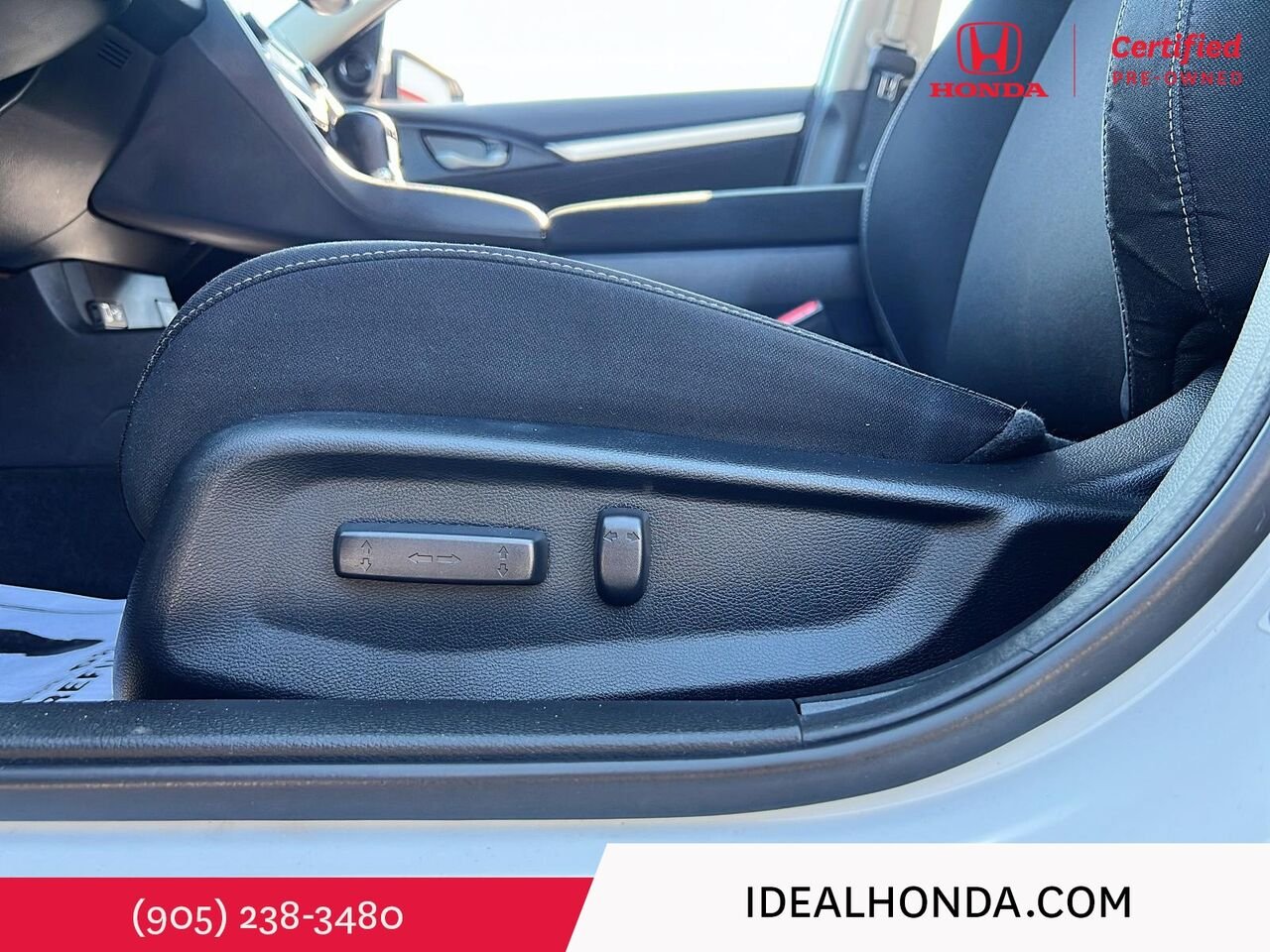 2021 Honda Civic Sedan EX CVT White Mississauga - photo #9