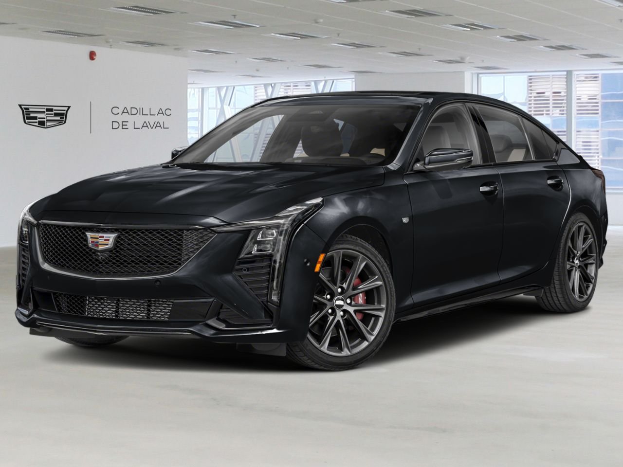 CADILLAC CT5 CT5 SEDAN 2.0L TWIN-SCROLL TURBO SPORT AWD (1SE) 2026 Noir corbeau Laval - photo #0