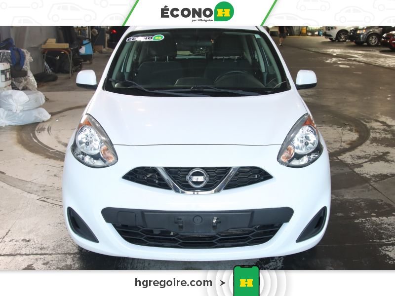 Nissan MICRA 821788 | S AUTO GR ÉLEC A/C BLUETOOTH CAMÉRA 2018 Blanc Laval - photo #1