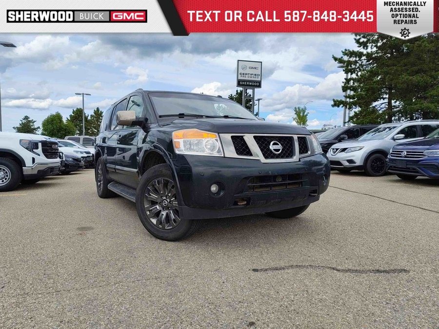 2015 Nissan Armada 2015 Espresso Black Metallic