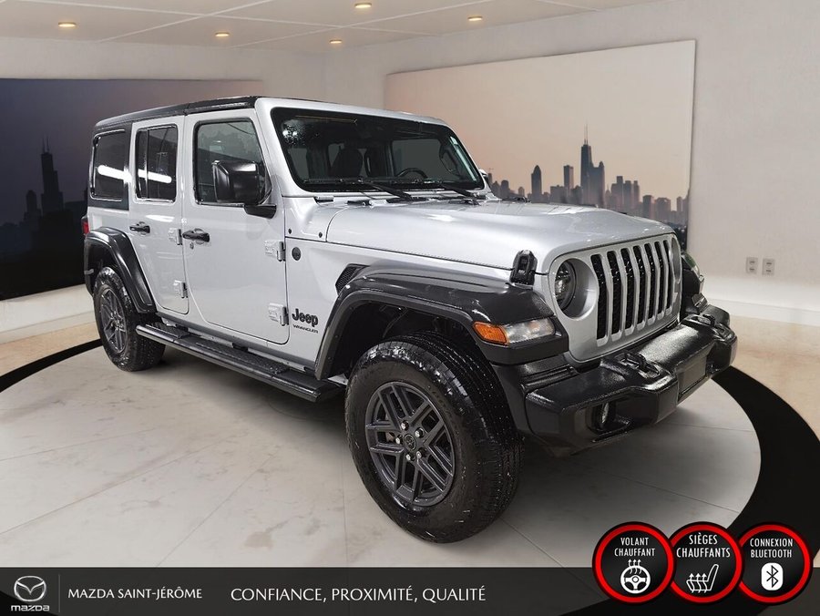 Jeep Wrangler Sport S 4 portes | 2 TOITS | AUTOMATIQUE 2024 Gris