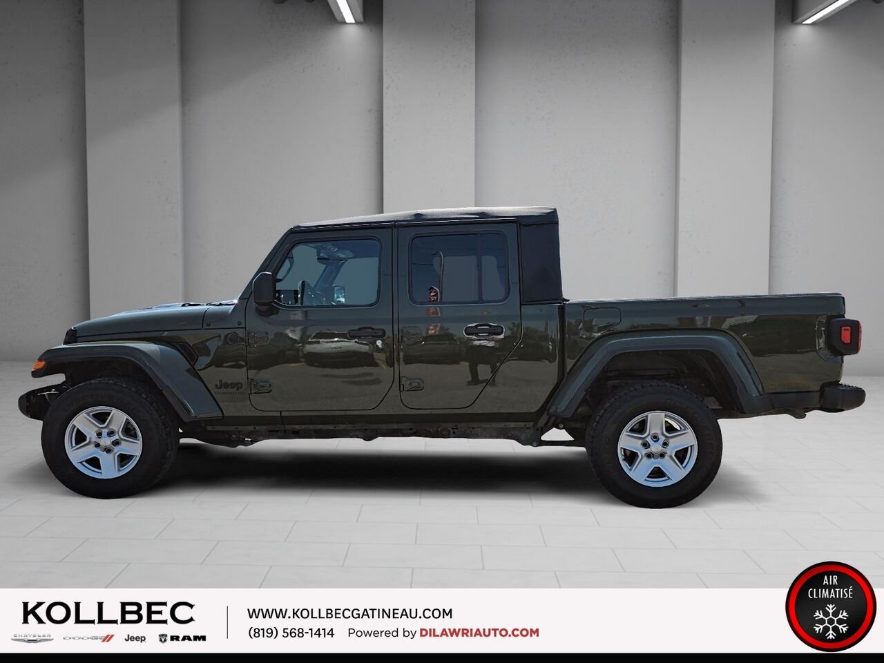 2022 JEEP GLADIATOR Sport S 4x4 Green Ottawa & Gatineau - photo #18