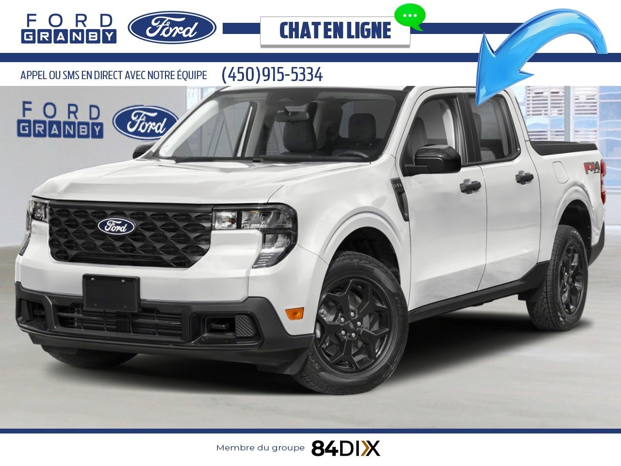 2025 Ford Maverick Oxford White Granby - photo #0