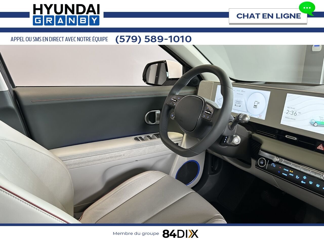 Hyundai Ioniq 5 2024 Blanc Granby - photo #18