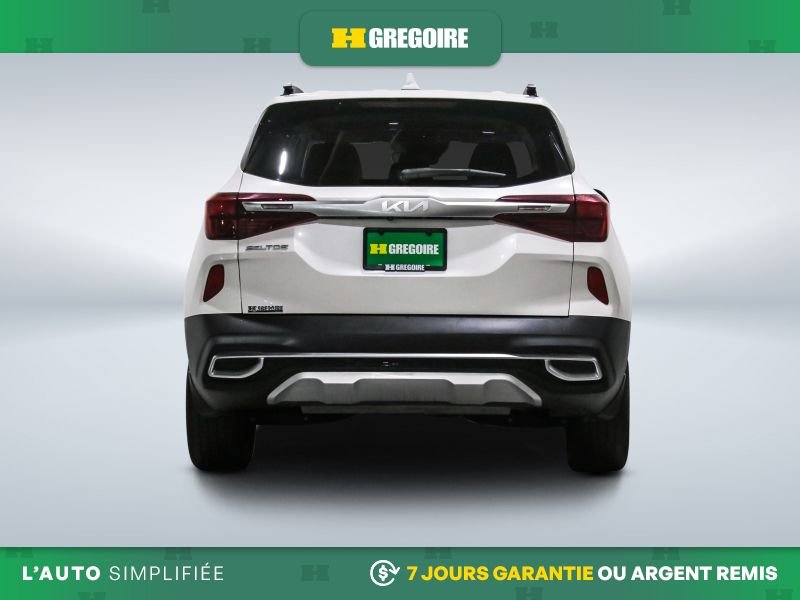 Kia Seltos 821104 | SX Turbo AUTO A/C CUIR TOIT NAV MAGS CAM RECUL BLE 2023 Blanc Laval - photo #8