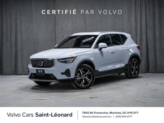 2025 Volvo XC40 B5 AWD CORE BRIGHT SIEGES EN TISSU Blue