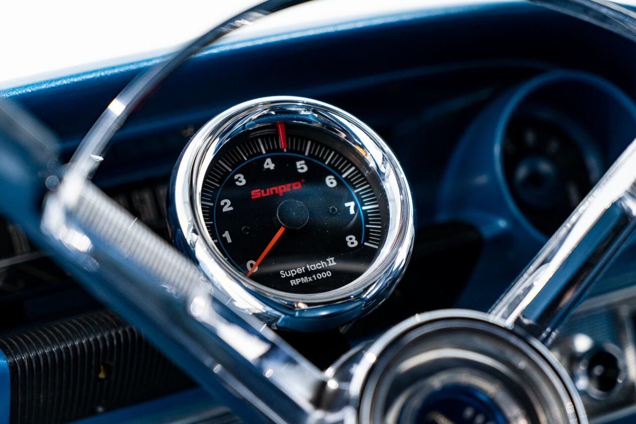 Ford Galaxie 500 *PRIX EN USD* 406 Cu In TriPower 4-Speed Convertible 1963 Bleu Montréal - photo #11