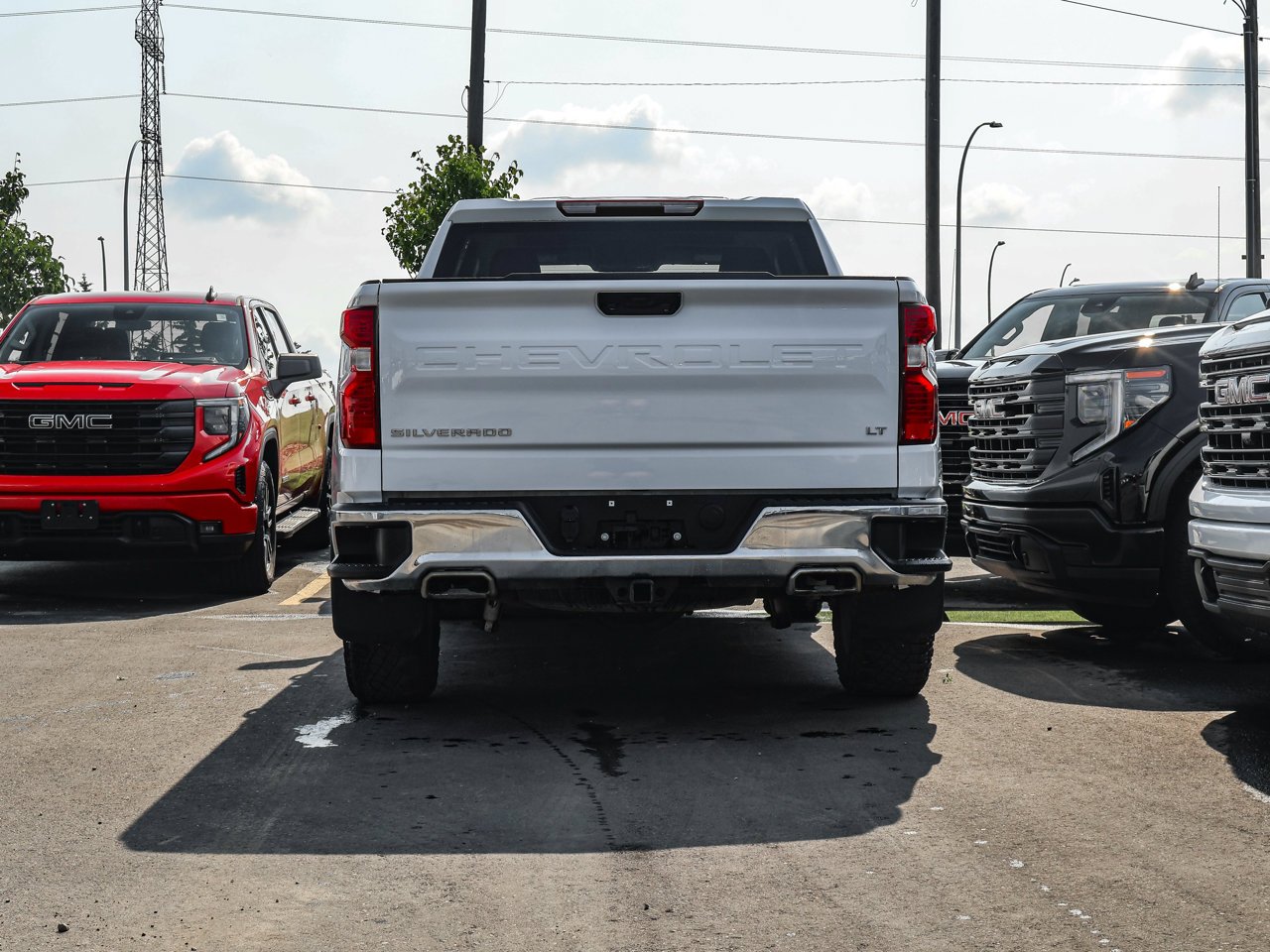 2024 Chevrolet Silverado 1500 4WD Crew Cab 147 LT White Sherwood Park - photo #6