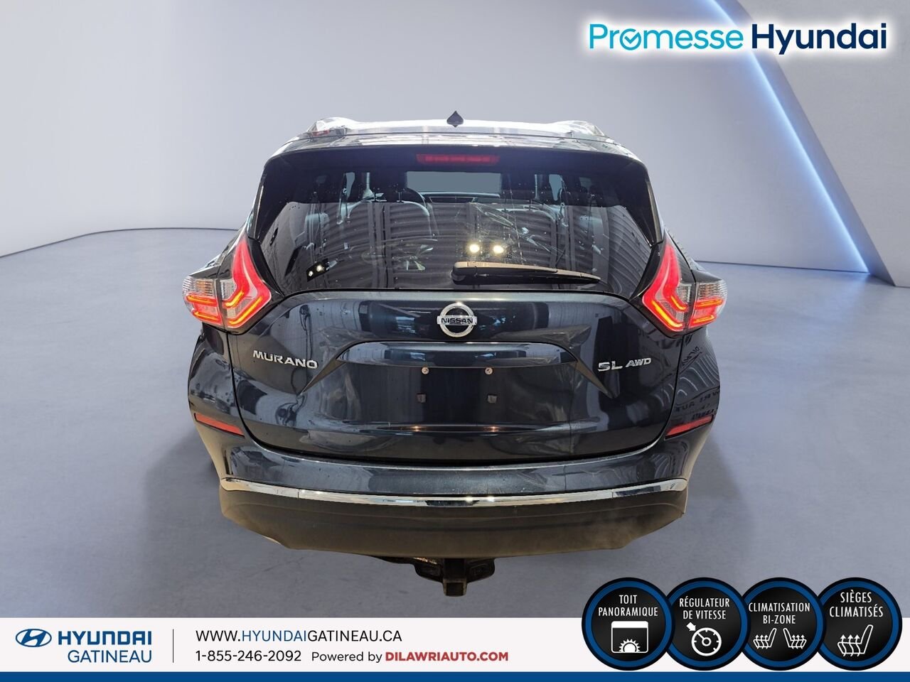 Nissan Murano Traction intégrale 4 portes SL 2016 Ottawa & Gatineau - photo #2