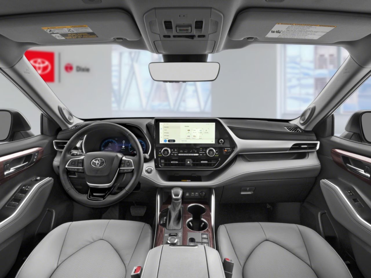 2024 Toyota Highlander PLATNIUM AWD / HEATED AND VENTIALTED SEATS / HEATED REAR SEATS / ALLOY WHEELS / MOONROOF / CARPLAY AND ANDROID AUTO Mississauga - photo #9