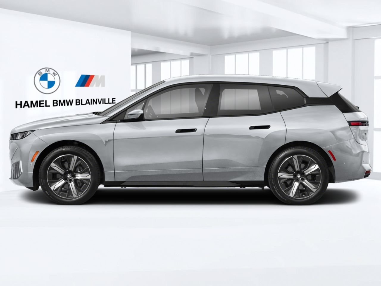 2026 BMW iX xDrive60 Space Silver Metallic Blainville - photo #2